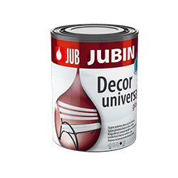 Jubin Decor Universal - fedőfesték fa- és fémfelületekhez